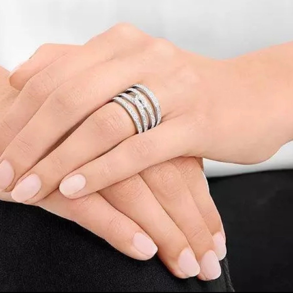 Swarovski Creativity Ring Size 8 - image 1